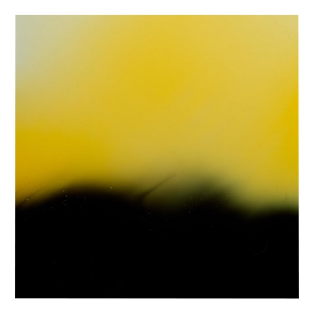 Ugne Pouwell, Yellow and Black Colour Field Abstract, 2024, Photography For Sale
