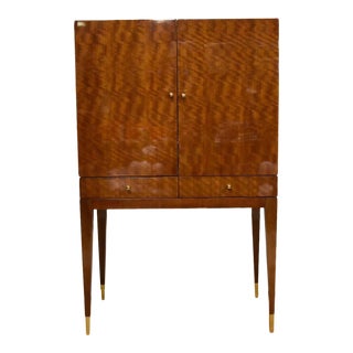 Mahogany Henredon Bar Cabinet For Sale