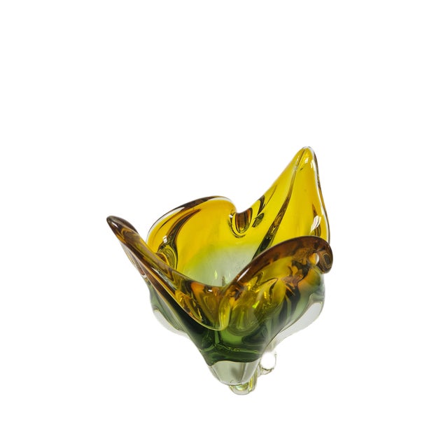 Vase by J. Hospodka for Chribska Glassworks, Former Czechoslovakia, 1960s For Sale - Image 9 of 18