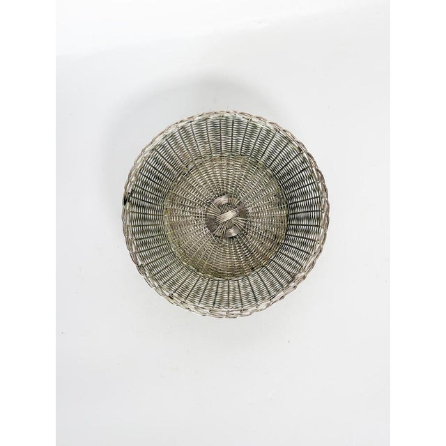 Metal Bread Basket, France, 1970s For Sale - Image 10 of 12