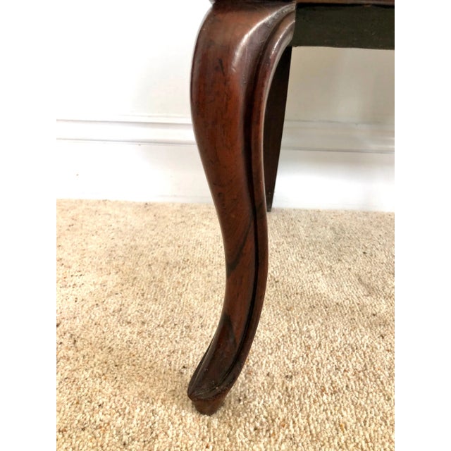 19th Century Carved Mahogany Side Chair For Sale - Image 8 of 11