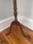 Brown Mid 20th Century Queen Anne Style Mahogany Bookstand on Turned Pedestal Base For Sale - Image 8 of 9