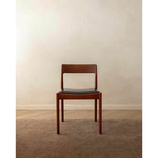 1960s Danish Modern Teak Dining Chairs by Johannes Nørgaard, 1960s, Set of 5 For Sale - Image 5 of 18