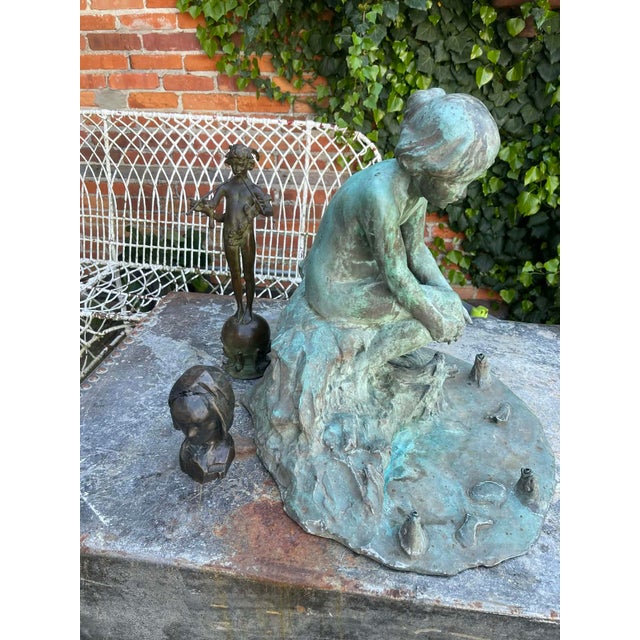 Mid 20th Century Bronze Sculpture “Taos Beauty” by Nicolai Fechin – Native American Portrait For Sale - Image 14 of 14