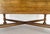 Large Spanish Colonial Style Showcase Glass Top Coffee Table on X Base For Sale - Image 12 of 12