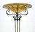 Black Large 24" Diameter Onyx Shade Black Marble Maitland Smith Floor Lamp MINT For Sale - Image 8 of 15