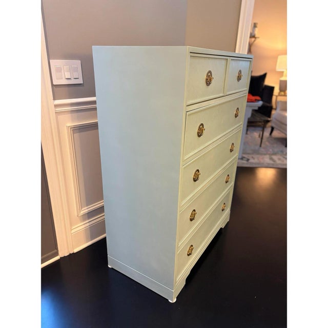 Highboy Dresser by Drexel Heritage Sarasota Collection For Sale - Image 9 of 10