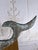 Monumental American Folk Art Copper Whale Weathervane With Verdigris Patina For Sale - Image 9 of 13