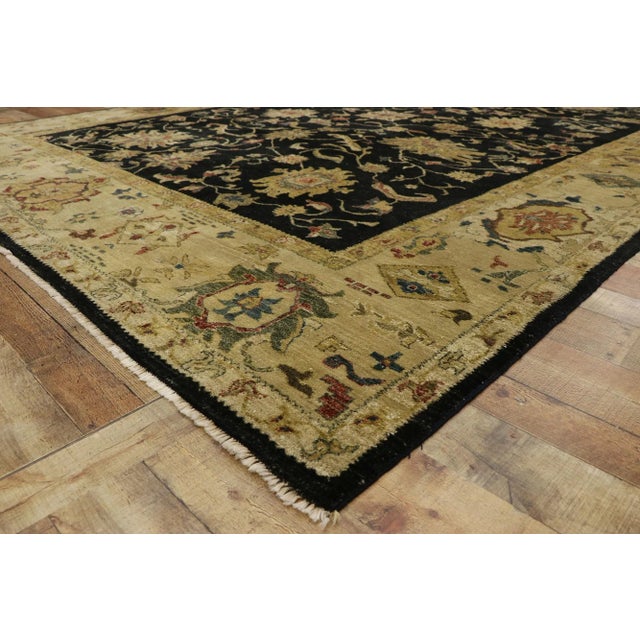 Vintage Pakistani Tabriz Rug - 10'00 X 14'00 For Sale In Dallas - Image 6 of 8