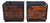 1980s Henredon Scene III Art Deco Walnut Burl Black Lacquer Nightstands Bedside Tables, Pair For Sale