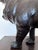 Large Vintage Handcrafted Leather Hippopotamus Statue For Sale - Image 9 of 10