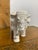 Hollywood Regency Small Vintage Porcelain Blanc De Chine Elephant Figurine Planter For Sale - Image 3 of 4