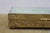 Mid Century Chinese Brass & Jade Divided Keepsake Trinket Cigarette Box 6" For Sale - Image 9 of 15