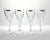 Godinger “Dublin” Set of 4 Crystal Wine or Water Glasses 8” 9oz New w/Box Excellent condition. No chips, cracks, or...