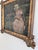 19th Century Antique Original Oil Painting of Woman With Dogs in a Garden For Sale - Image 5 of 16