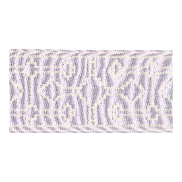 Sample - Schumacher Filbert Tape in Lilac For Sale