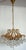Vintage Brass and Lead Crystal Ball Chandelier from Schröder, 1970s For Sale - Image 4 of 15