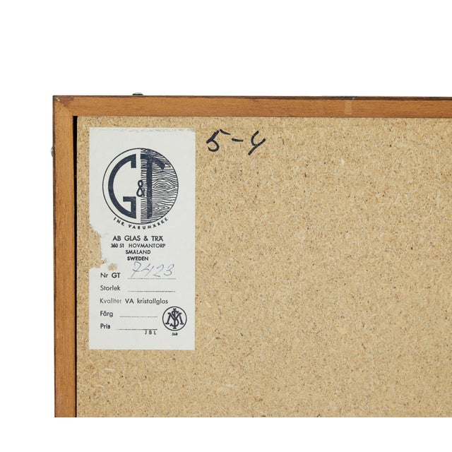 Mid-Century Scandinavian Harlequin Mirror from Glas & Tra, 1950s For Sale - Image 6 of 8