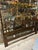Wood 1970s Large Bamboo Headboard With Gold Accents For Sale - Image 7 of 7