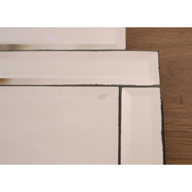 1970s Vintage 1970s Art Deco Revival Cascade Mirror For Sale - Image 5 of 7