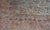 Blue Background Antique Persian Mohajerah Rug With Salmon, Blue, Green, and Red For Sale - Image 12 of 15