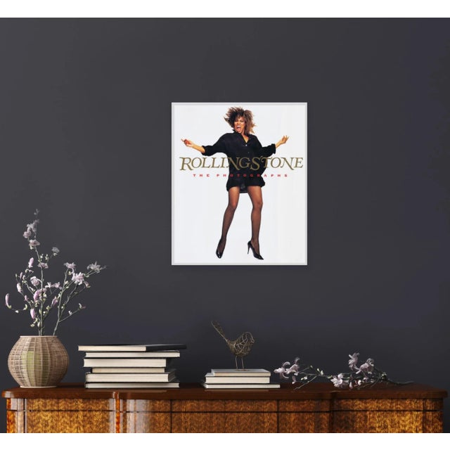 1980s "Tina Turner Rolling Stone: The Photographs" Art Poster For Sale - Image 4 of 5