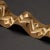 Hollywood Regency Schumacher Zigzag Moderne Tape Trim In Tiger'S Eye For Sale - Image 3 of 3