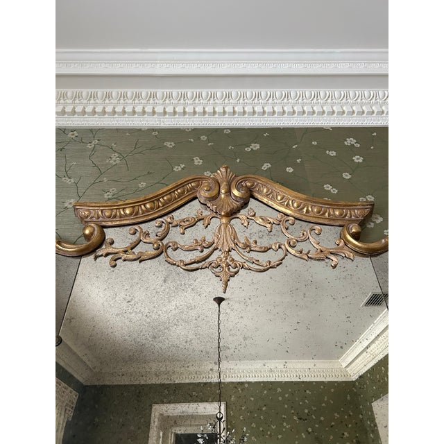 French Late 20th Century Labarge Louis XV Style Gilt Mirror For Sale - Image 3 of 5