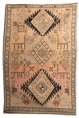 Karabakh Wool Rug, 1900s