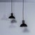 English Black Enamel Factory Lamp, 1940s For Sale - Image 6 of 11