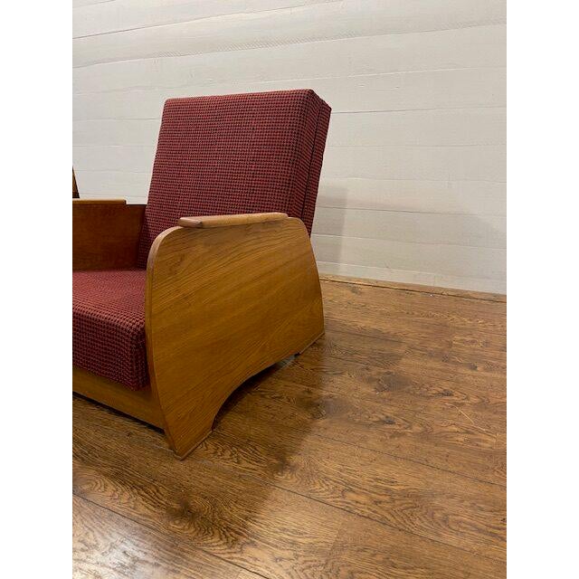 Chair Extendable to Daybed, 1930 For Sale - Image 3 of 8