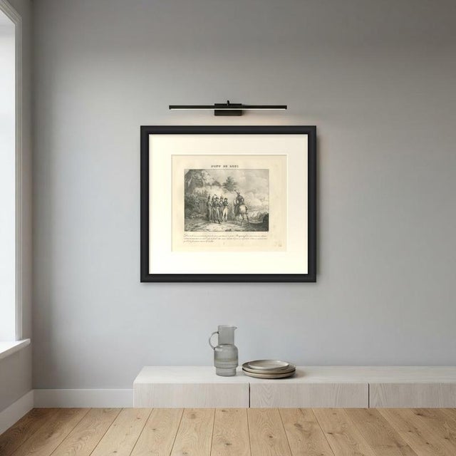Madou, The Bridge of Lodi, Bonapartes Close Column, 1827, Lithograph For Sale - Image 7 of 9