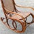 Wood Bentwood and Wicker Rocking Chair from Thonet, 1930s For Sale - Image 7 of 16