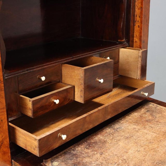 Northern French Secretaire in Elm For Sale - Image 5 of 12