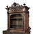 Mid 19th Century 19th Century French Renaissance Revival Oak Bookcase ~ Bibliothèque With Beveled Glass For Sale - Image 5 of 16