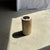 Stone Side Table in Petrified Wood, Black Heartwood and White Bark, 1980s For Sale - Image 7 of 18