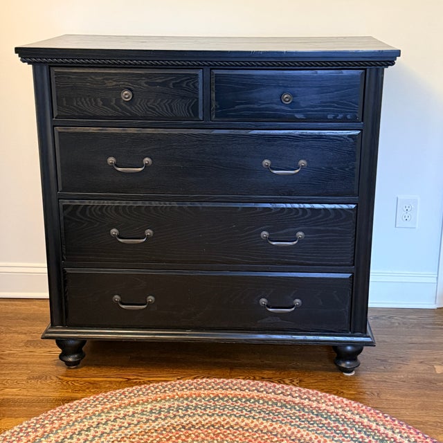 Restoration Hardware Blaine 5 Drawer Cedar Lined Dresser For Sale In Washington DC - Image 6 of 6