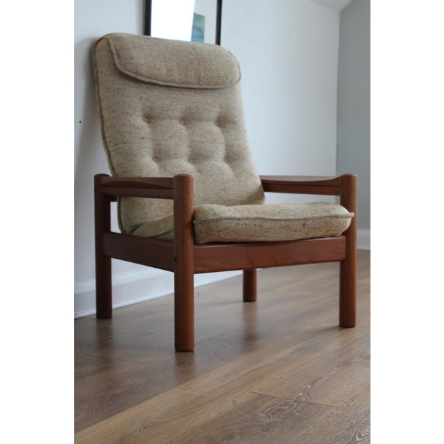 Vintage Danish Lounge Chair from Domino Mobler, 1970s For Sale - Image 13 of 13