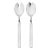 Contemporary Mepra Fantasia 2-Piece Salad Servers Set, Porcellana For Sale - Image 3 of 3