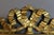 Wood Large Louis XVI Mirror in Gilded Wood For Sale - Image 7 of 12