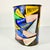 Mid-Century Modern Mid-Century Boho Chic Americana College Pennant Metal Wastebasket. For Sale - Image 3 of 11