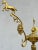 1970s Victorian Style Brass Free Standing Coat Rack with Horses Decoration, 1960s For Sale - Image 5 of 12