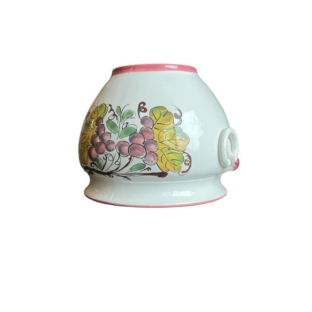 1980s Ceramica Toscana Maestri Artigiani Italiani Large Planter For Sale - Image 9 of 10