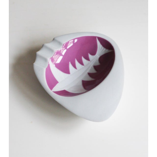 Ceramic Ashtray by Jaroslav Jezek for Royal Dux, 1960s For Sale - Image 4 of 9