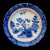 Ceramic Antique Booths Real Old Willow Blue and White Plates W/ Gilt Trim, English Fine China, Set of 3 For Sale - Image 7 of 11