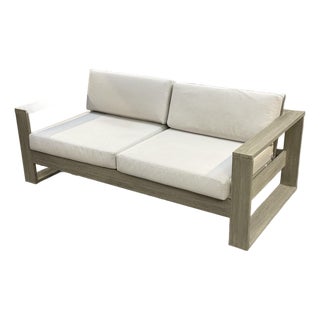 West Elm Portside Outdoor Sofa For Sale
