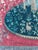 Textile Antique French Screen Printed Tapestry Lady and Licorn, 1950s For Sale - Image 7 of 18