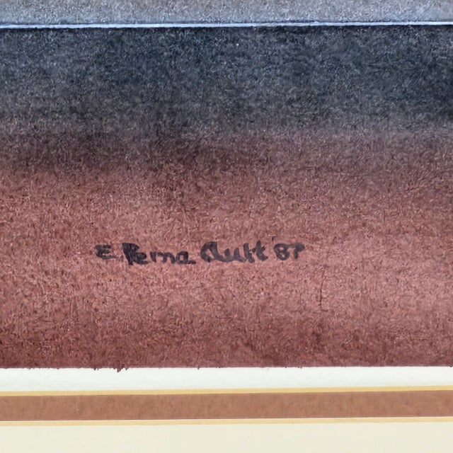 Still Life Potato Vegetable Watercolor Painting Signed Earl Rema Ault For Sale In San Francisco - Image 6 of 9