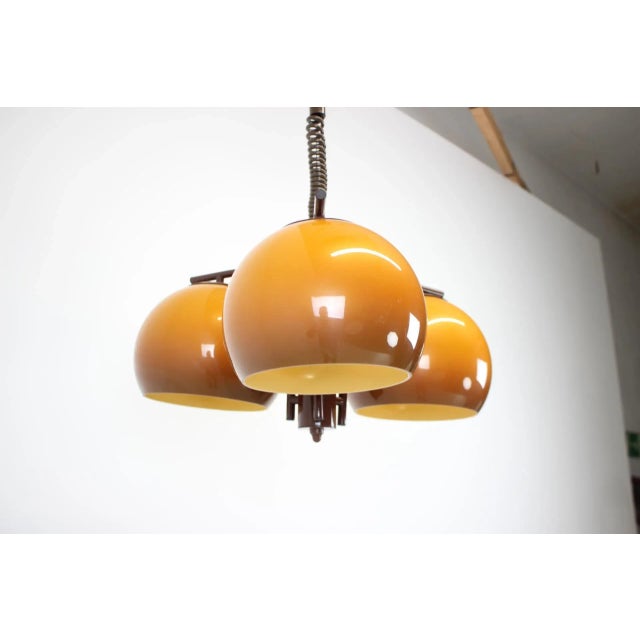 Mid-Century Adjustable Chandelier, 1970s For Sale - Image 9 of 12