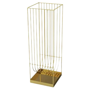 Gold Contemporary Umbrella Stand